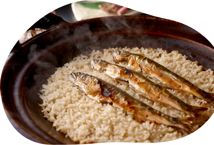 Photo:salt-grilled ayu