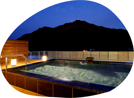 Photo： Rooftop Open-Air Bath 